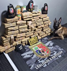 Polícia Militar do Amazonas apreende mais de 70 kg de drogas em operação na Base Arpão 2