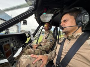 Major da PMAM é certificado para pilotar aeronave Schweizer 300-HU30 pelo Dioa