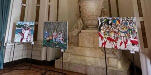 Exposição “Brasilidades” no Palácio Tiradentes celebra influência de Jorge Amado e Carybé em artista italiano