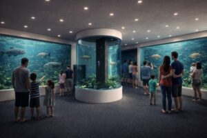 Aquário de Manaus terá espécies amazônicas, rooftop gastronômico e área de lazer