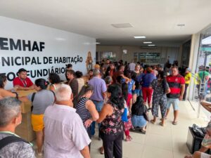 Mais de 35 mil famílias se cadastram no ‘Minha Casa, Minha Vida’ no primeiro dia de inscrições em Manaus