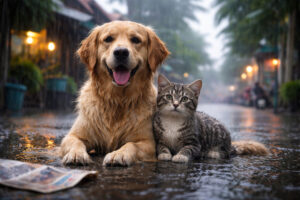 Campanha de vacinação alerta tutores em Manaus: chuvas aumentam risco de doenças em pets