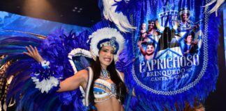 Caprichoso emociona público no Teatro Amazonas durante lançamento do 59º Festival de Parintins