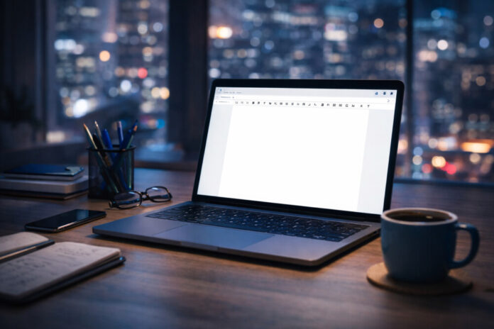 Ferramentas digitais permitem escrever textos online com rapidez, sem necessidade de instalação de programas.