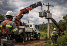 Motorista de Munck no Amazonas