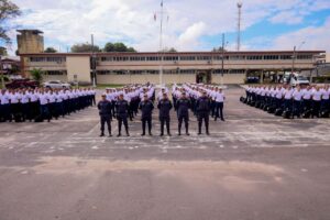 Polícia Militar do Amazonas recebe 600 aprovados para cursos de oficiais e soldados