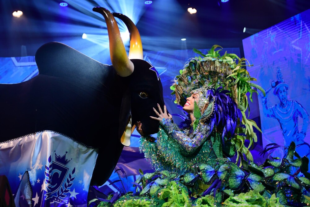 Caprichoso emociona público no Teatro Amazonas durante lançamento do 59º Festival de Parintins