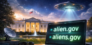 O governo dos Estados Unidos registrou oficialmente os domínios ‘alien.gov’ e ‘aliens.gov’.