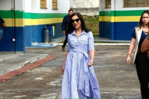 Lu Alckmin visita cozinha do projeto Padaria Artesanal na zona Norte de Manaus