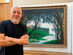 Manaus: Arte e Memória da Amazônia reabre com obra inédita de Moacir Andrade no Palácio da Justiça