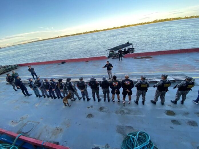 Bases fluviais no Amazonas apreendem mais de 190 toneladas de drogas em cinco anos