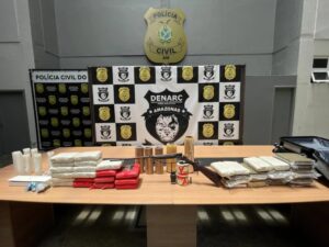 Polícia Civil desarticula núcleo de tráfico entre Manaus e Parintins, apreende 50kg de skunk
