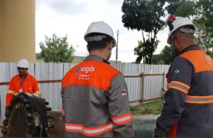 Cigás realiza limpeza e testes em gasoduto da avenida Autaz Mirim em Manaus