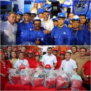 Governador Wilson Lima entrega 14 mil EPIs para trabalhadores dos bois de Parintins e lança projeto do Festival 2026