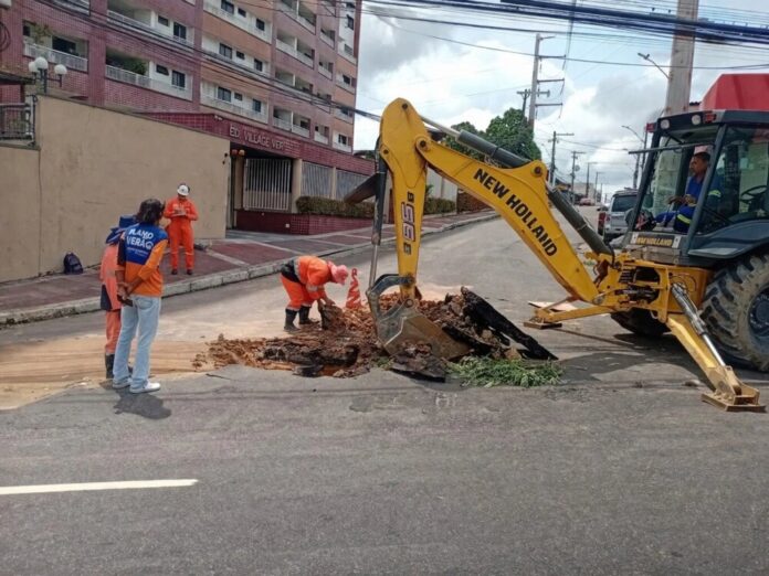 Prefeitura de Manaus: Drenagem e vias de grande fluxo recebem atenção especial durante período chuvoso