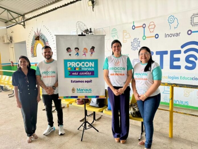 Procon Manaus inicia projeto 'Nas Escolas de 2026' com foco em educação para o consumo consciente