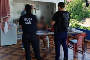 Homem é preso em Manaus suspeito de estuprar as quatro netas de sua companheira, que possui uma doença grave