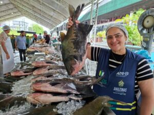 Feirão do Pescado atrai 25 mil pessoas e comercializa 37 toneladas na Semana Santa