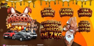 Pague Menos Veículos lança promoção de Páscoa com sorteio de ovo gigante de 7kg