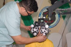 Mutirão oftalmológico é realizado em duas unidades prisionais de Manaus