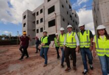 Amazonas Meu Lar: governador interino Roberto Cidade acompanha avanço das obras no Residencial Tarumã