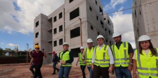 Amazonas Meu Lar: governador interino Roberto Cidade acompanha avanço das obras no Residencial Tarumã