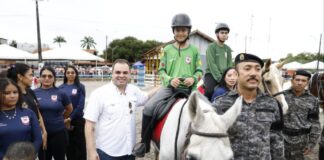 governador interino Roberto Cidade destaca mais de R$ 1 bilhão em investimentos na segurança pública