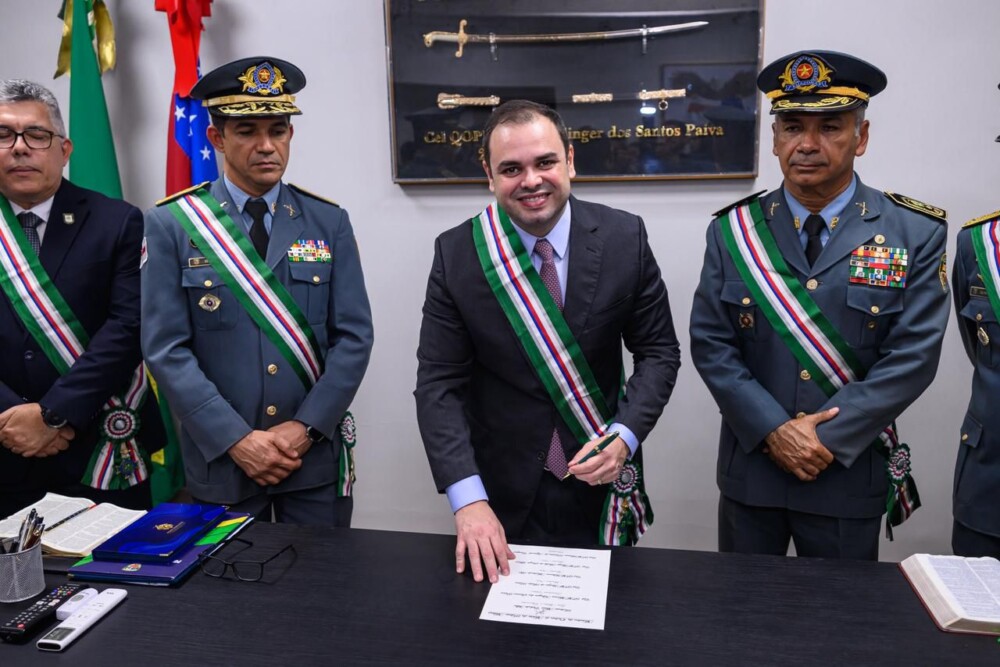 Governador interino Roberto Cidade destaca valorização da Polícia Militar do Amazonas