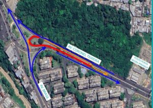 Obras do Passarão alteram trânsito na avenida Coronel Teixeira a partir desta quarta (20)