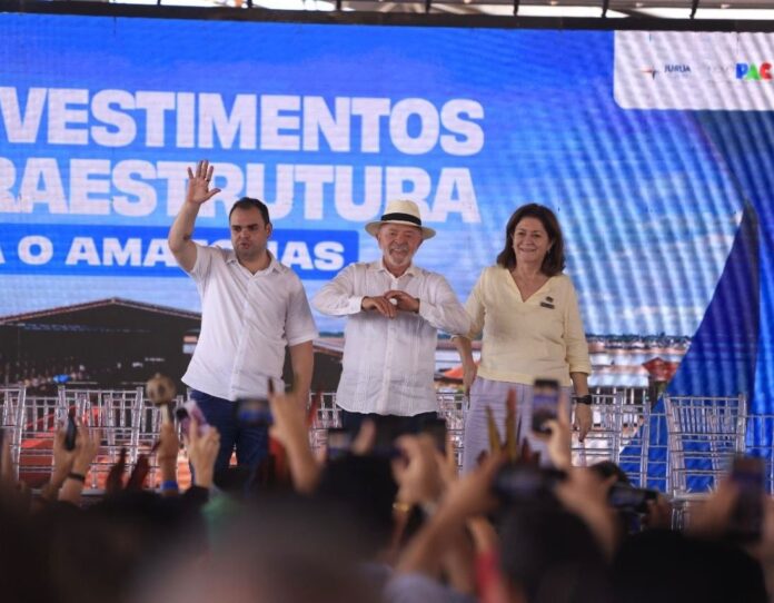 Visita Lula_Anúncio de investimentos para o AM_Foto_Secom 2