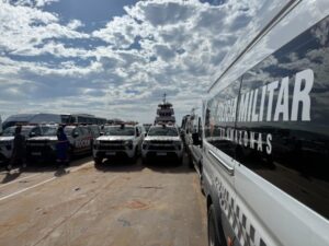 Festival de Parintins 2026: SSP-AM envia viaturas que irão reforçar a segurança na Ilha Tupinambarana