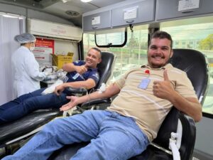 Hospital Platão Araújo e Hemoam realizam ação que arrecada 71 bolsas de sangue em Manaus