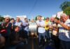 Governador Roberto Cidade inaugura terceira ponte do programa estadual de construção de pontes, em Manaus