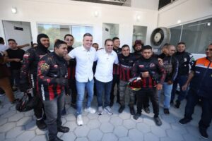 Governador Roberto Cidade entrega novo Pit Stop Motociclista Legal na zona norte de Manaus