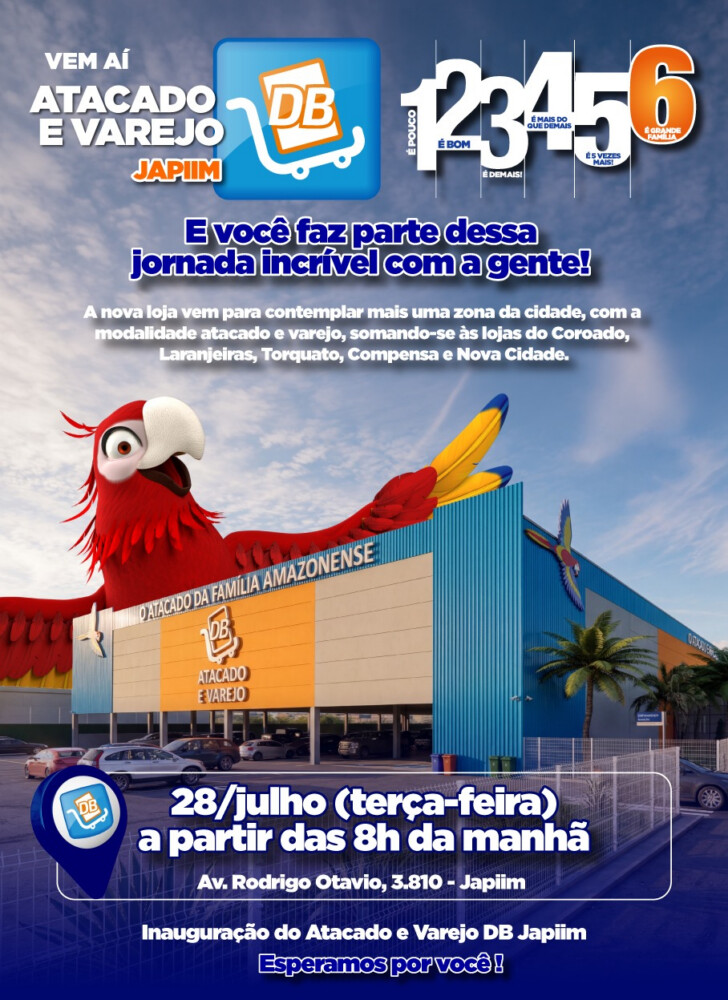 Com 14 mil m² e autoatendimento, Grupo DB entrega nova loja conceito no Distrito