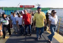 Em agenda no interior do AM, Omar Aziz visita municípios de São Sebastião do Uatumã e Urucará Em agenda no interior do AM, Omar Aziz visita municípios de São Sebastião do Uatumã e Urucará