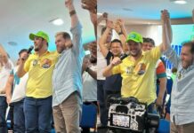 Plínio Valério recebe apoio oficial do prefeito de Manaus, Renato Júnior, na corrida ao Senado Plínio Valério recebe apoio oficial do prefeito de Manaus, Renato Júnior, na corrida ao Senado