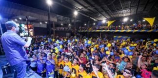 Reunião na zona Norte de Manaus reuniu mais de 5 mil pessoas