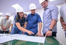 Governador Roberto Cidade vistoria obras que ampliam e modernizam estrutura do SPA São Raimundo Governador Roberto Cidade vistoria obras que ampliam e modernizam estrutura do SPA São Raimundo