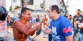 Roberto Cidade começa corpo a corpo da campanha pelo Jorge Teixeira, na zona Leste