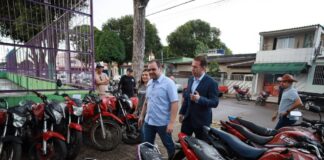 No Governo Roberto Cidade, polícia tira das mãos dos infratores, em média, duas motocicletas roubadas por dia