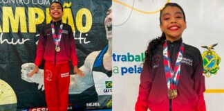 Destaque do CTLX, Vitória Rebeca acumula títulos e representa o Amazonas no cenário nacional da ginástica