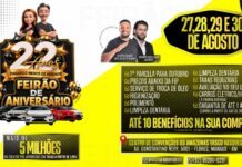 Pastor Evandro da UAI Veículos marca presença no Mega Feirão Pague Menos no Vasco Vasques; taxas a partir de 1,19% Pague Menos Veículos celebra 22 anos com mega feirão de seminovos no Vasco Vasques; 1ª parcela só em outubro