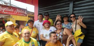 Wilson Lima defende liberdade para trabalhar e empreender durante caminhada na zona norte