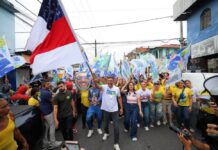 Wilson Lima encerra ciclo de caminhadas pela zona leste de Manaus com ato no Coroado