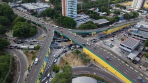 Manaus terá dez viadutos recuperados com obras estruturais e modernização visual
