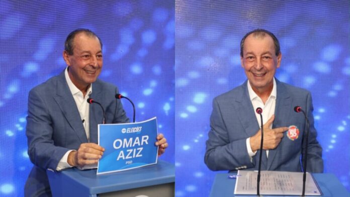Omar propõe companhia aérea do Amazonas e denuncia fura-fila no Sisreg durante debate