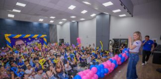 Thaisa Cidade reúne mais de 300 jovens e apresenta propostas de Roberto Cidade para a juventude do Amazonas
