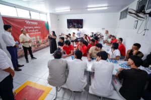 Adjuto Afonso visita fábrica Virrosas e reforça apoio à indústria amazonense