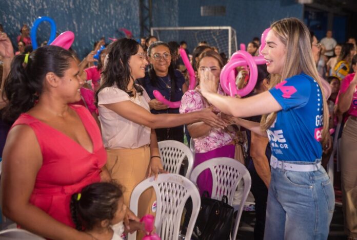 Thaisa Cidade destaca atuação de Roberto Cidade pelas mulheres e famílias durante encontro no Coroado